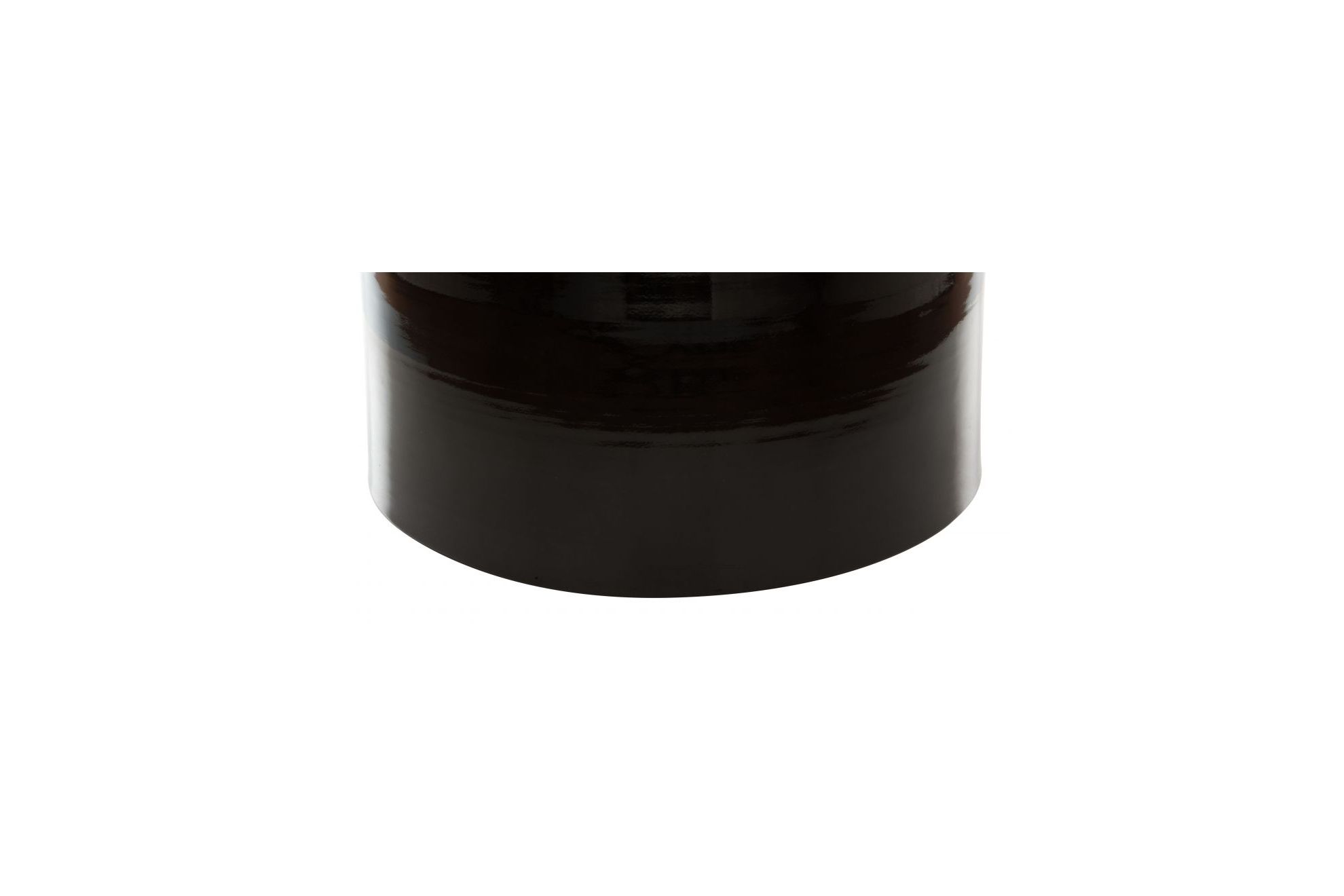 Density Side Table Black and Gold at GardnerWhite