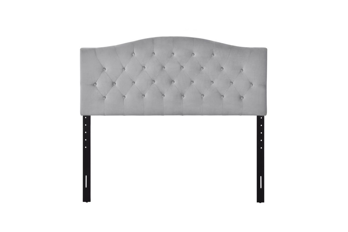 Camel Back Tufted Upholstered Full/ Queen Headboard at GardnerWhite