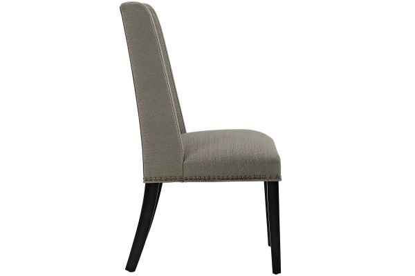 Baron Upholstered Dining Chair in Granite