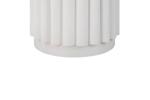 Kali 55" White Round Dining Table