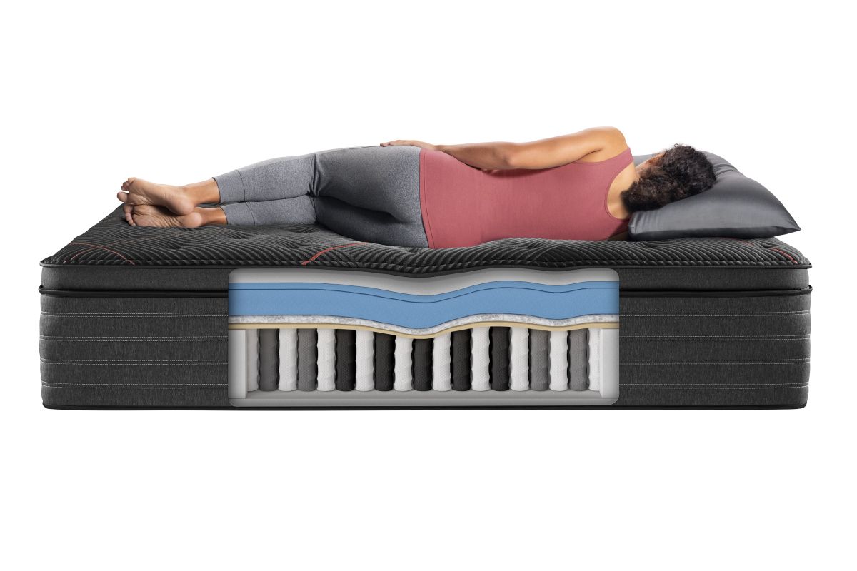 Clearance Beautyrest Black CClass Plush Pillow Top Queen Mattress in