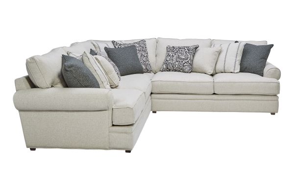 Lincoln Putty 3-Piece Sectional