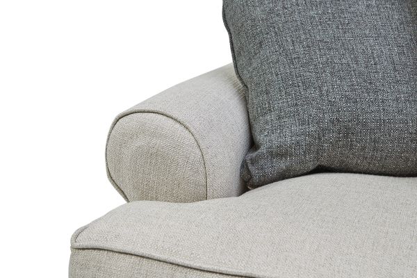 Lincoln Putty 3-Piece Sectional