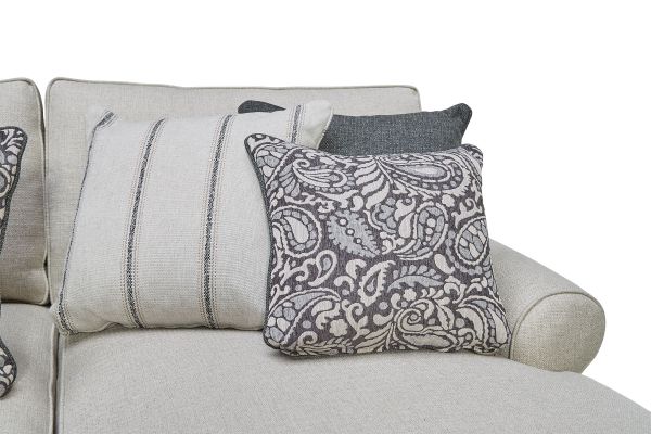 Lincoln Putty 3-Piece Sectional