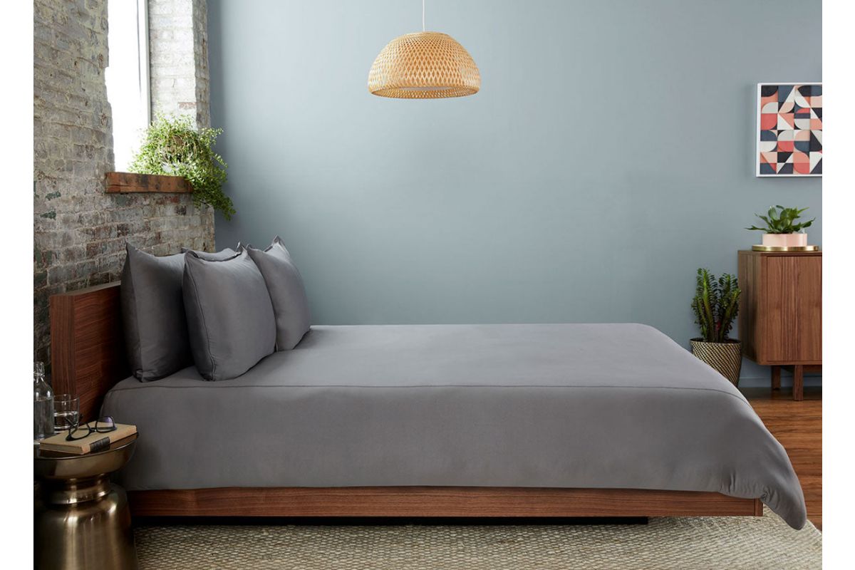 Sheex Elevated Performance Cooling Duvet Cover Graphite King