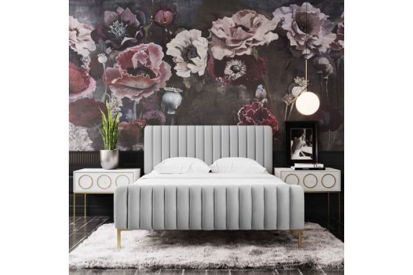 Angela Grey Bed in Full