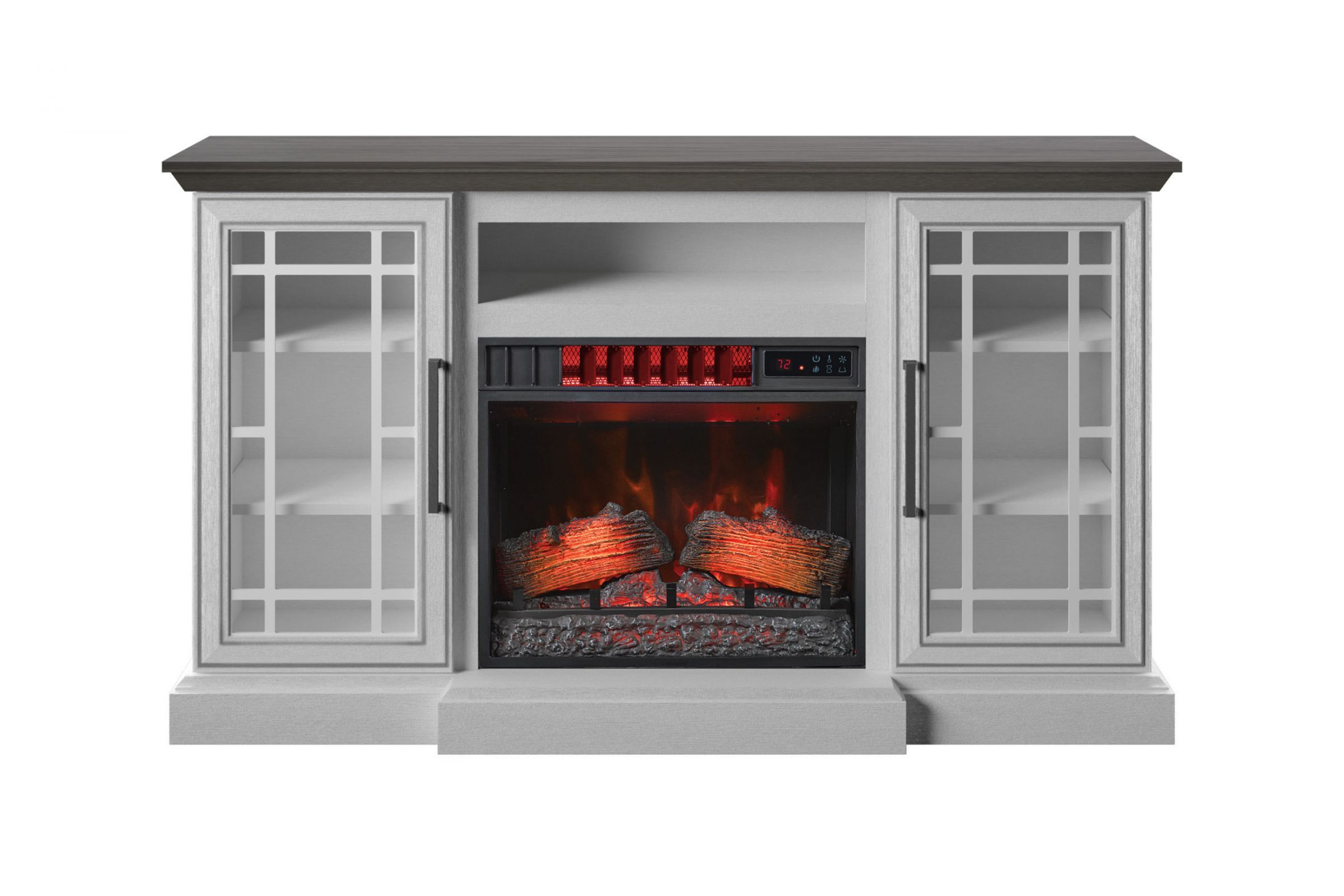 Shelby 60" Electric Fireplace TV Stand at GardnerWhite