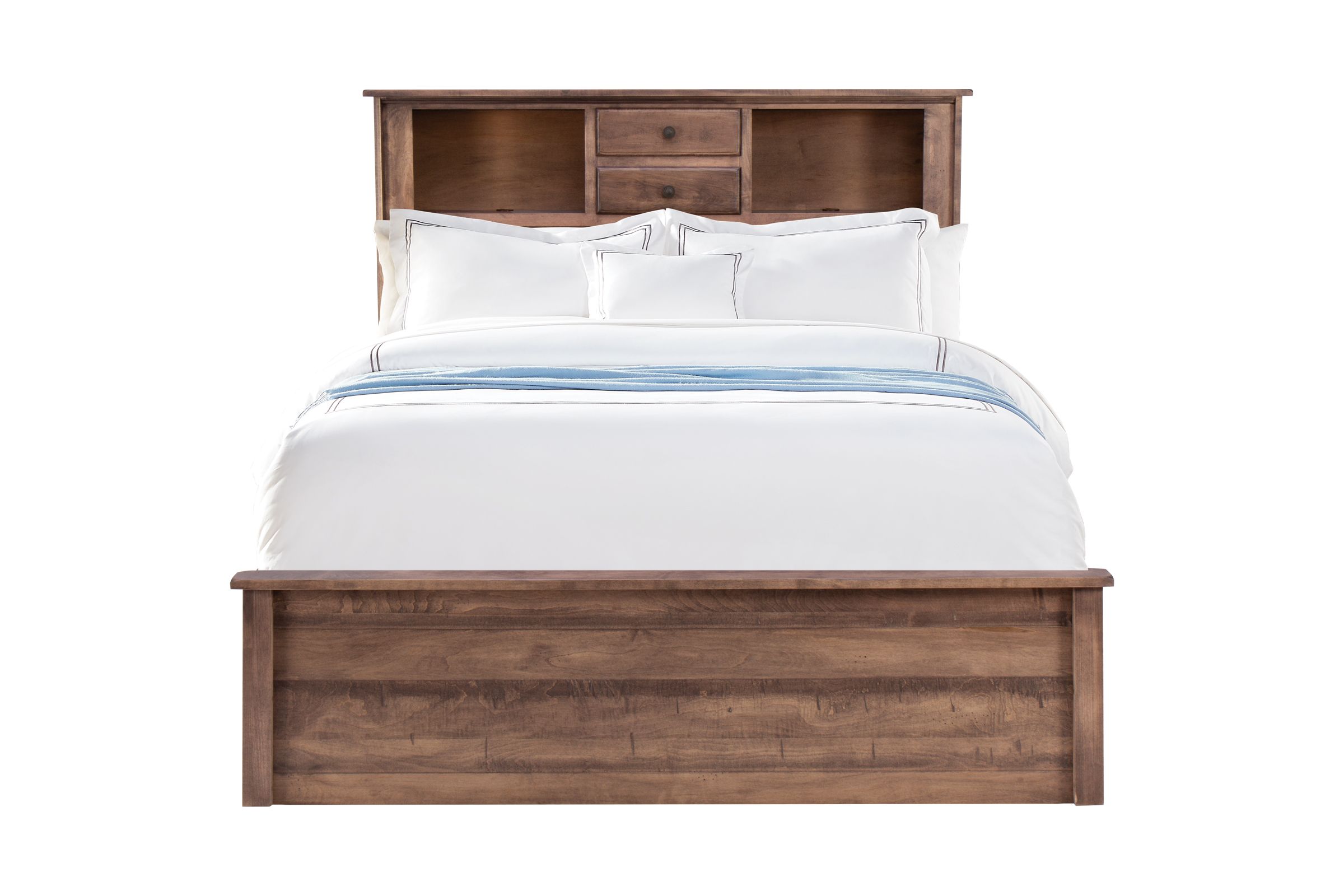 Lewiston King Storage Bed by Daniel's Amish at GardnerWhite