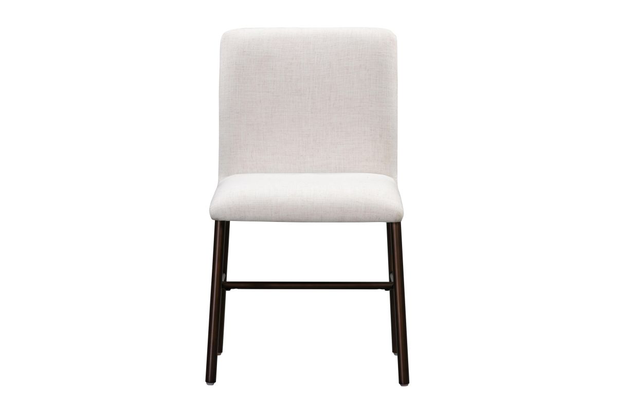 Bushwick Flax Upholstered Dining Chair (Set of 2) at GardnerWhite