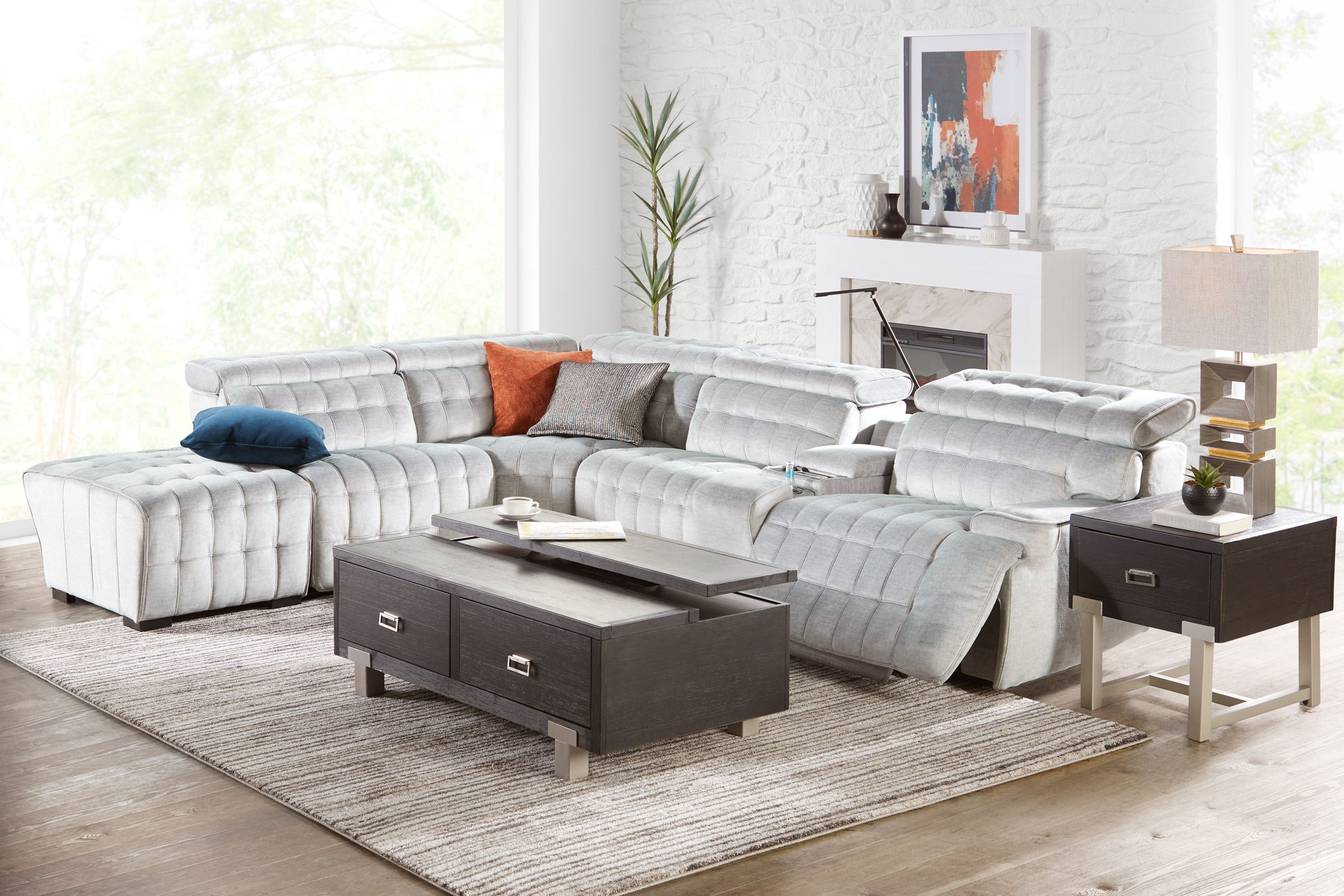 Dexter　オットマンのみ DHP Dexter Futon, Reclining Sofa Bed for Living Room, Ideal