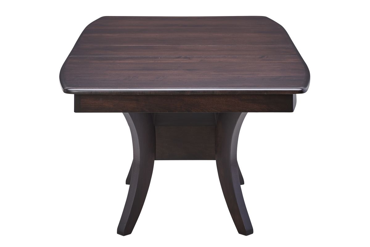 Covina Maple Wood Table in Chocolate Finish by Gascho at GardnerWhite