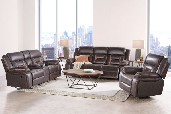 Duke Chocolate Swivel Glider Recliner