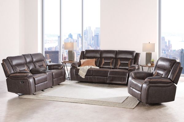 Duke Chocolate Swivel Glider Recliner