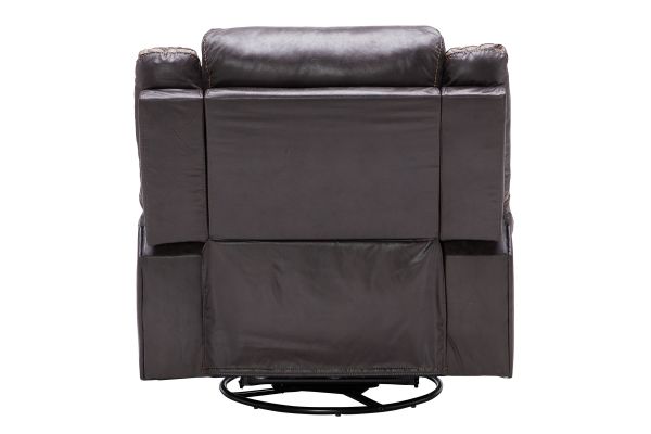 Duke Chocolate Swivel Glider Recliner