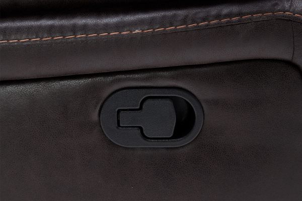 Duke Chocolate Swivel Glider Recliner