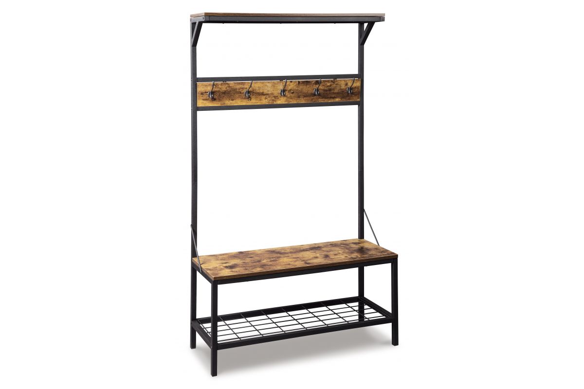 Bevinfield Hall Tree with Storage Bench at GardnerWhite