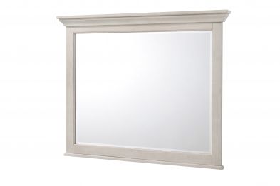 San Mateo White Dresser + Mirror at Gardner White
