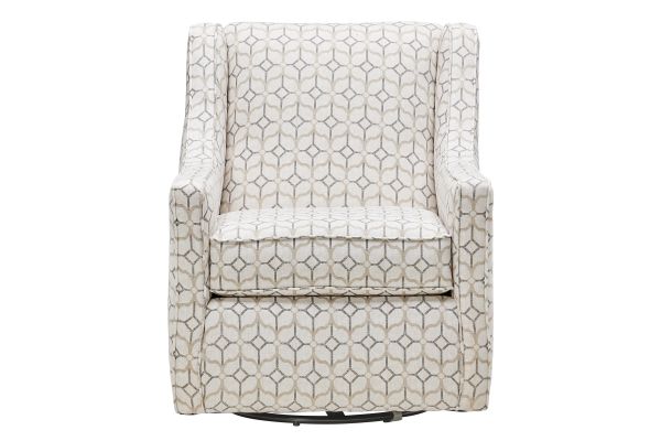 Orchid Pewter Swivel Chair
