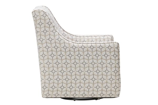Orchid Pewter Swivel Chair