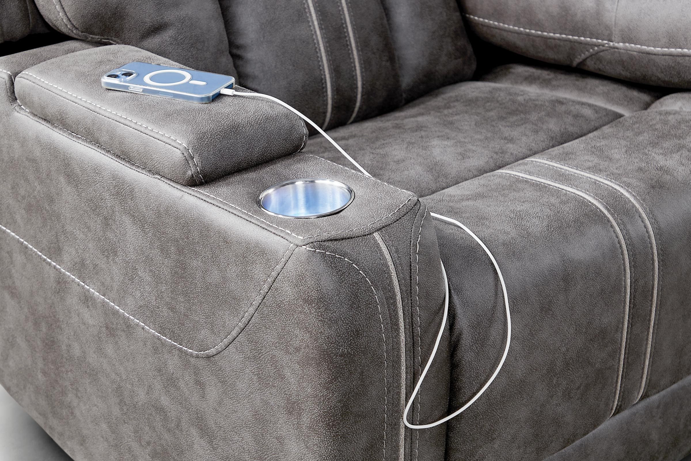 Moto Motion Lookbook | Gardner White Furniture - Maverick2 Grey