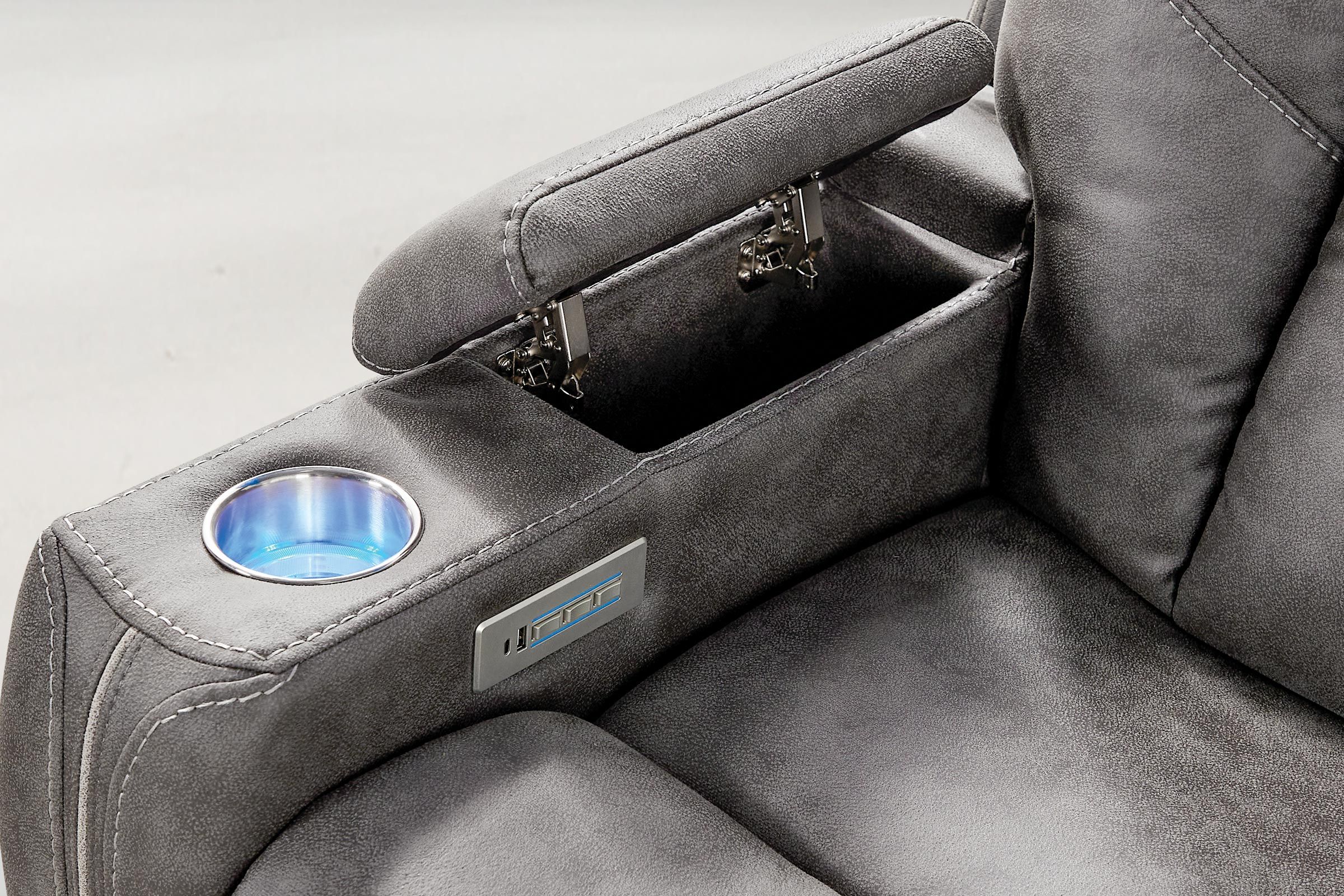 Moto Motion Lookbook | Gardner White Furniture - Maverick2 Grey