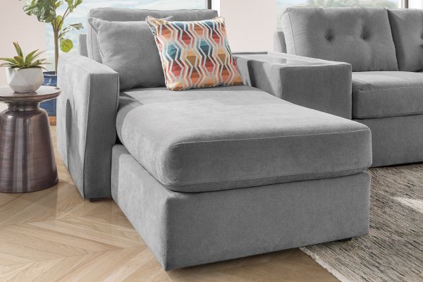 ModularOne Granite 3-Piece Sleeper Sofa with Dual Chaises