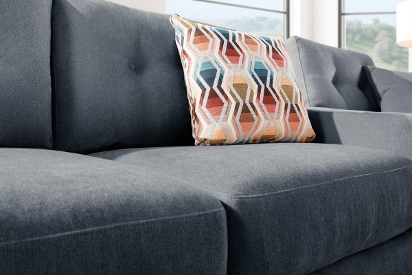 ModularOne Navy 7-Piece Sleeper Sectional with Right Arm Facing Chaise
