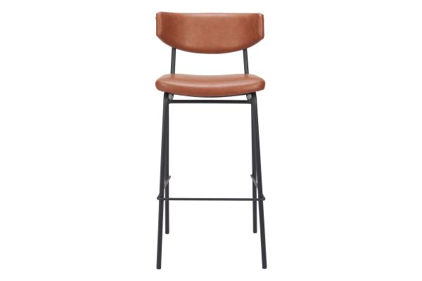 Charon Barstool (Set of 2) Vintage Brown