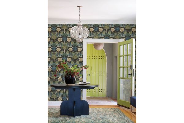 Mandeville Multicolor Tropical Paradise Wallpaper