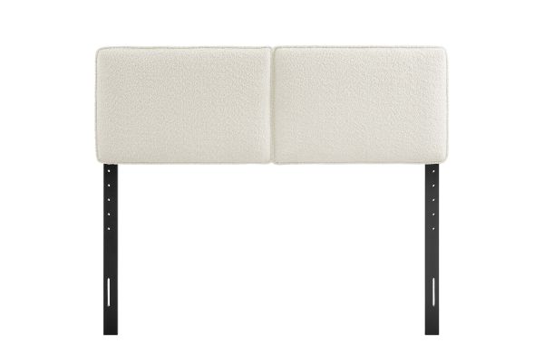 Lindee Boucle Fabric Full Headboard