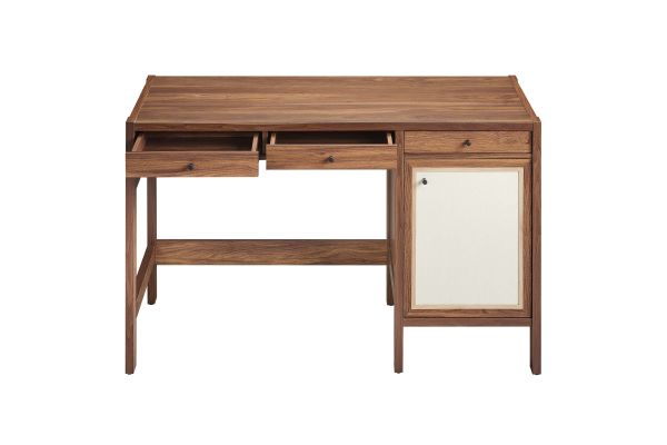 Capri 49" Wood Grain Office Desk