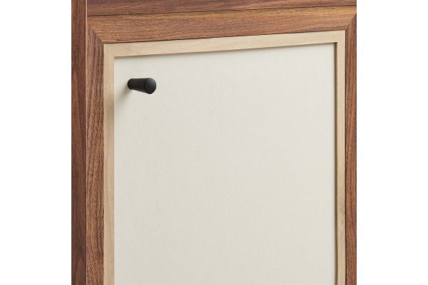 Capri 49" Wood Grain Office Desk
