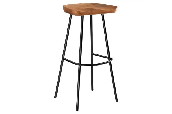 Concord Backless Wood Bar Stools Set of 2