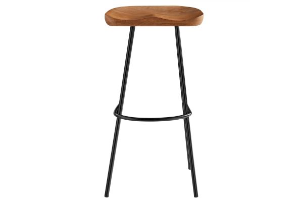 Concord Backless Wood Bar Stools Set of 2