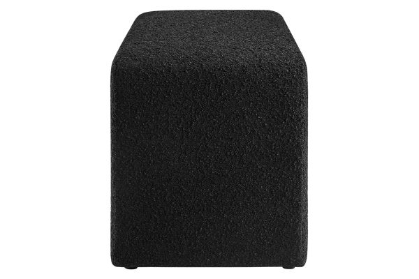 Simba Boucle Fabric Waterfall Long Bench