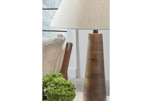 Danset Wood Table Lamp