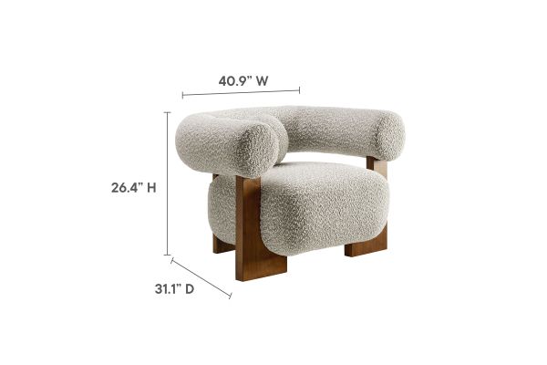 Jace Boucle Accent Chair
