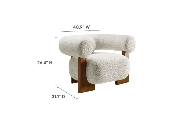 Jace Boucle Accent Chair
