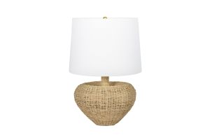 Avery Rattan Table Lamp
