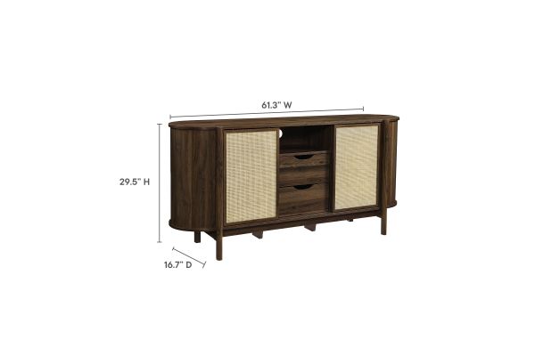 Reid 63" Curved Sideboard