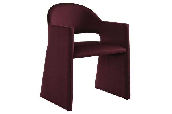 Talia Performance Velvet Dining Armchair