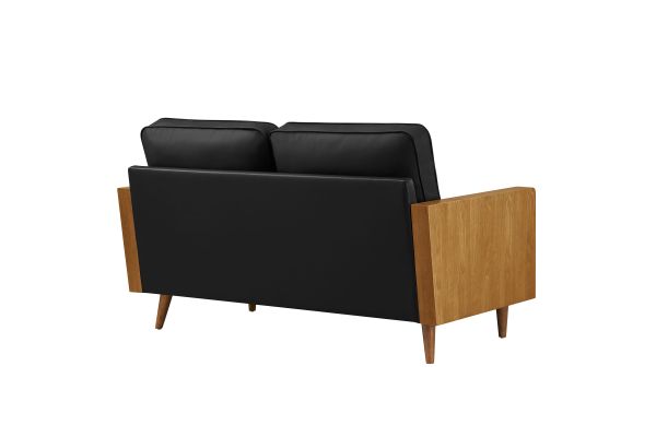 Kellan Vegan Leather Loveseat