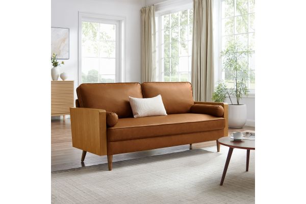 Kellan Vegan Leather Sofa