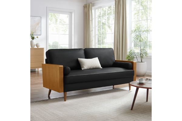 Kellan Vegan Leather Sofa