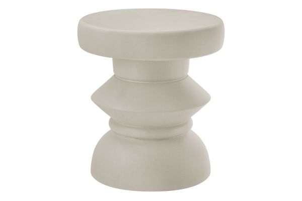 Terza Indoor - Outdoor Patio Concrete Side Table