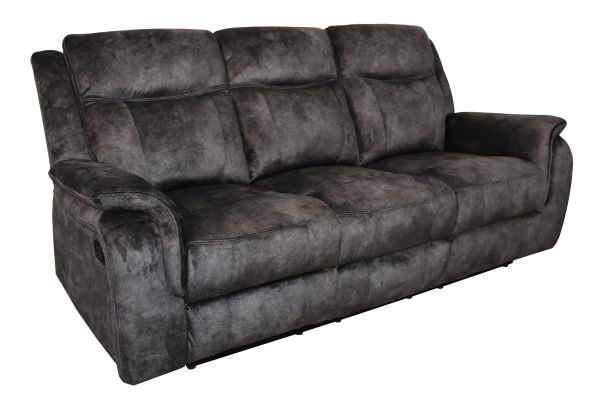 Keaton Grey Reclining Sofa