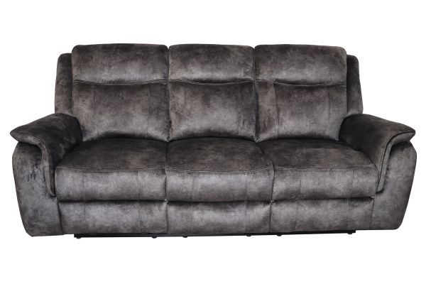 Keaton Grey Reclining Sofa