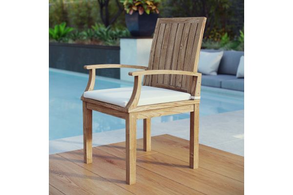 Marina Outdoor Patio Teak Dining Chair