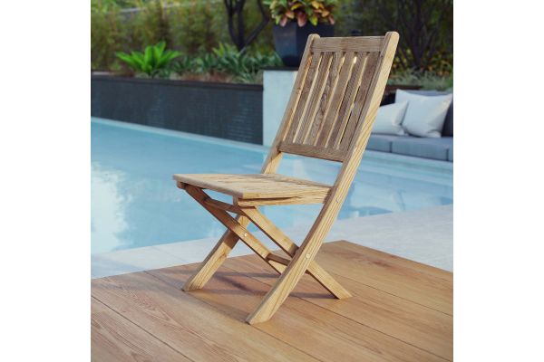 Marina Outdoor Patio Teak Folding Chair