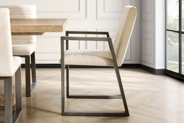 Tribeca Table + 4 Side Chairs + 2 Arm Chairs by Bernhardt